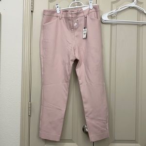 Express NWT Skinny high rise light pink pants